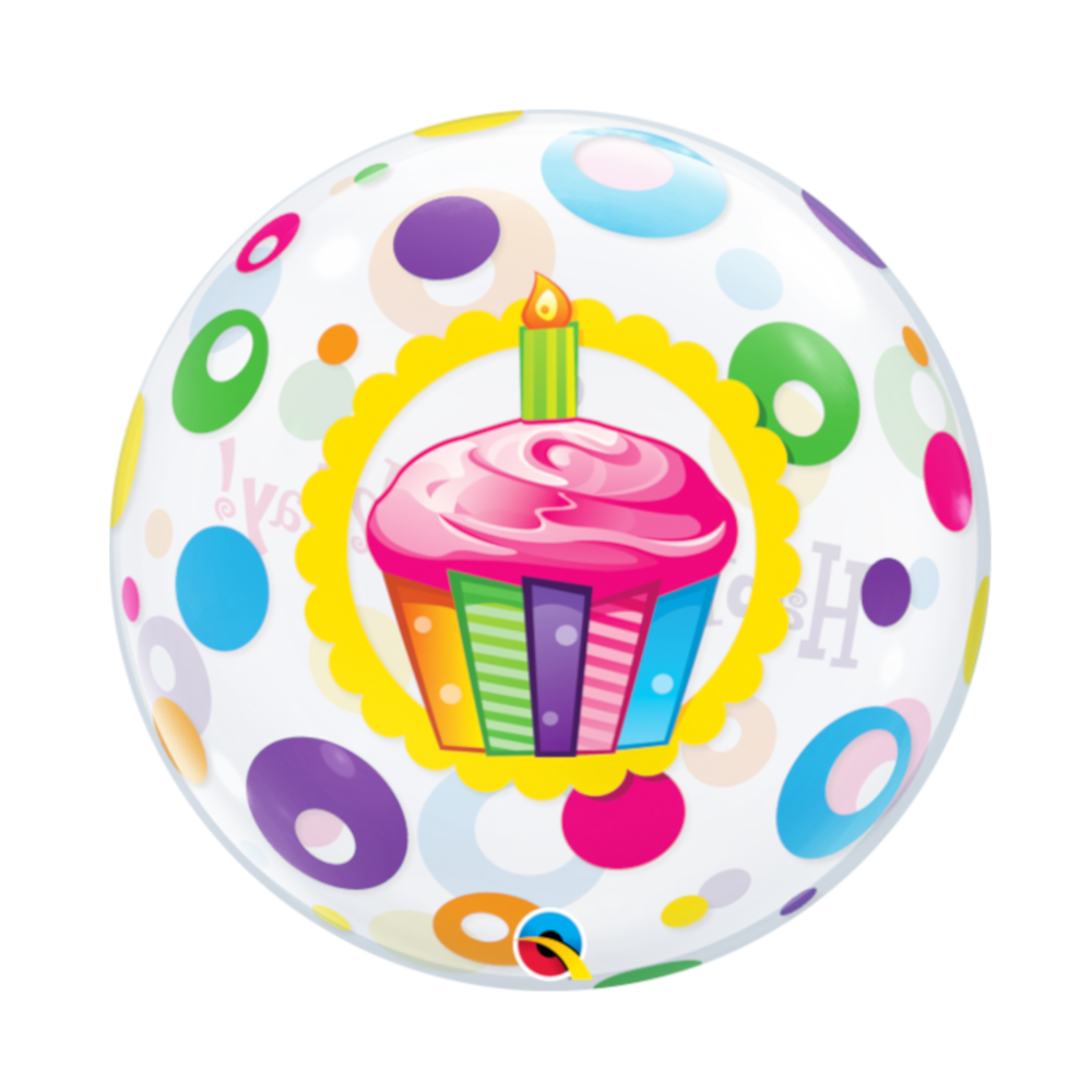Burbuja Happy Birthday Ciruclos